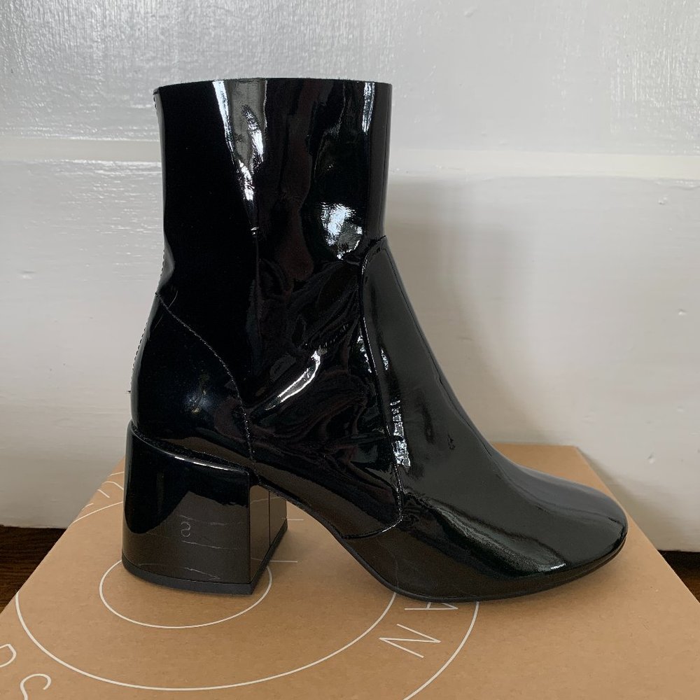 Jeffrey Campbell Patent Leather Booties
